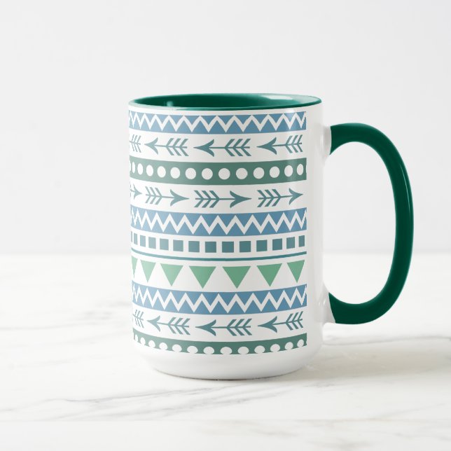 Aztec Mönster mugg (Höger)
