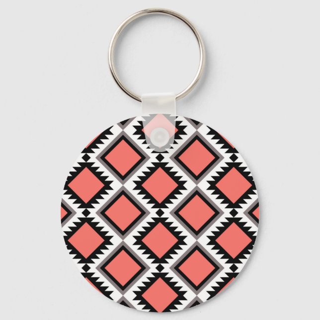 Aztec mönster nyckelring (Framsida)