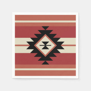 Aztec mönster pappersservett