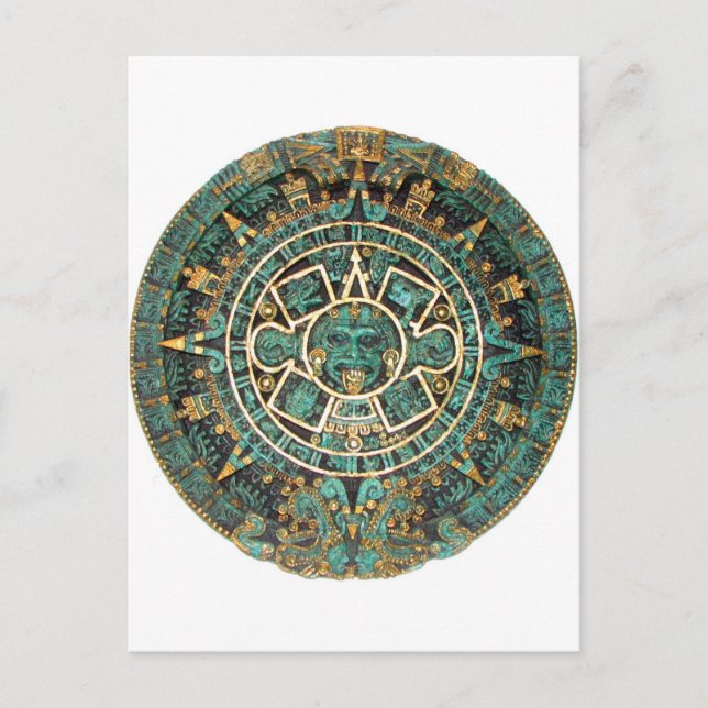 Aztec-mönster Vykort (Framsida)