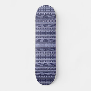 Aztec mönsteranpassningsbarskateboards skateboard bräda 21,5 cm