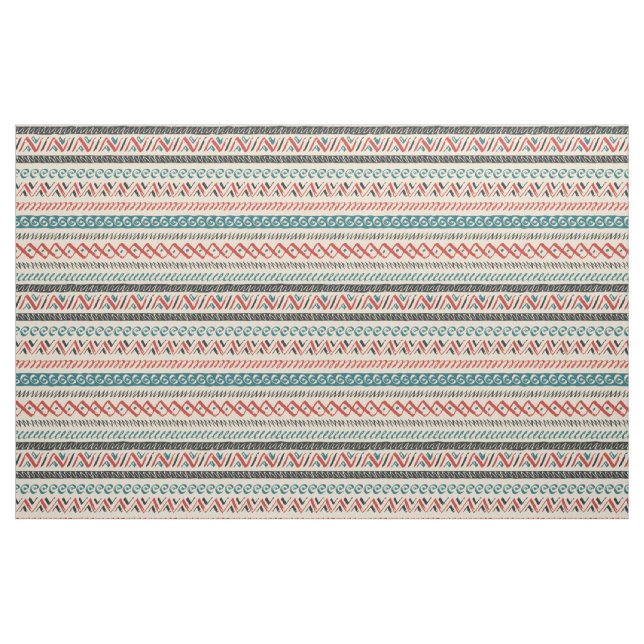 Aztec-mönstrad tyg (Fat Quarter)