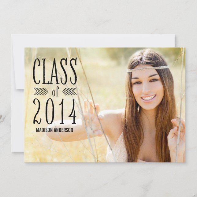 Aztec mörk | 2014 studentfestinbjudan inbjudningar (Framsida)