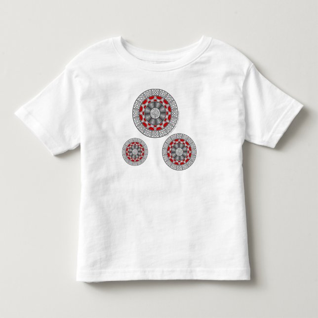 Aztec möter Alien Barn och Baby Light Shirt Tröja (Framsida)