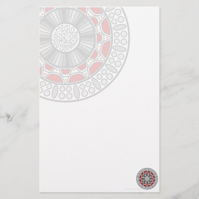 Aztec möter utomjordisk brevpapper (Framsida)