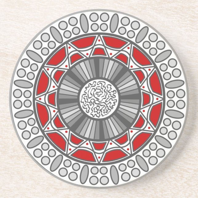 Aztec Möts Alien Underlägg (Framsidan)