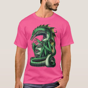 Aztec Mythology Creature Cipactli T Shirt