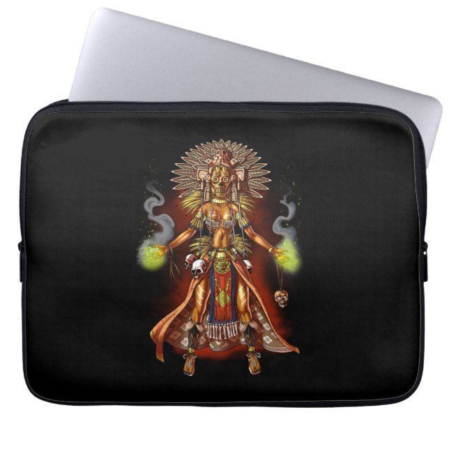 Aztec Mythology God Managua Laptop Fodral (Framsidan)