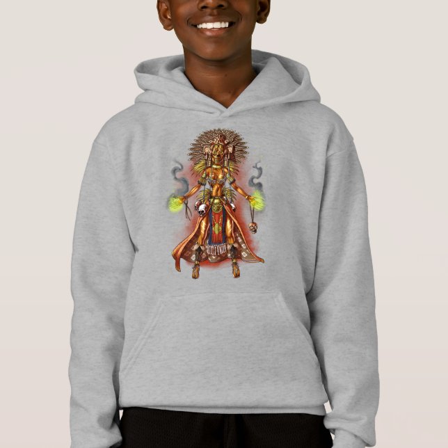 Aztec Mythology God Managua T Shirt (Framsida)