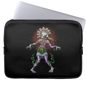 Aztec Mythology Gudom Tzitzimitl Laptop Fodral