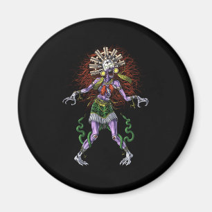 Aztec Mythology Gudom Tzitzimitl Magnet