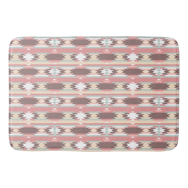 Aztec Native American Design Bath Mat Badrumsmatta (Framsidan)
