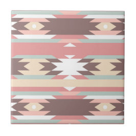 Aztec Native American Design Tile Kakelplatta
