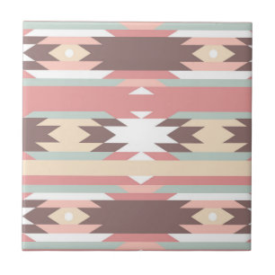 Aztec Native American Design Tile Kakelplatta