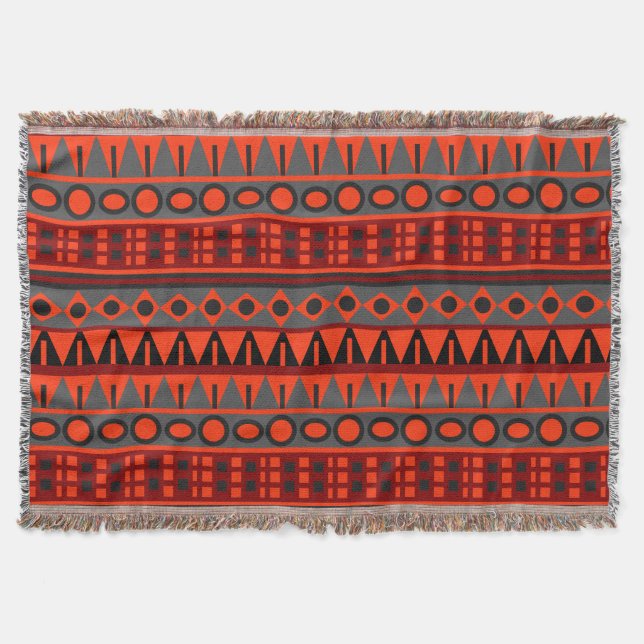 Aztec Native mönster Mysfilt (Framsidan)