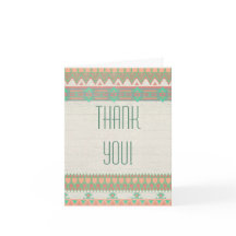 Aztec Native Persika/Aqua Tack