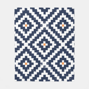 Aztec Navajo Ethnic Seamless Mönster Fleecefilt