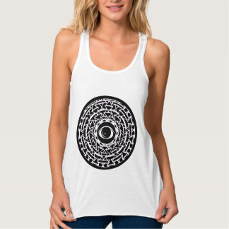 Aztec Öga Womens Tanktop Linne Med Racerback