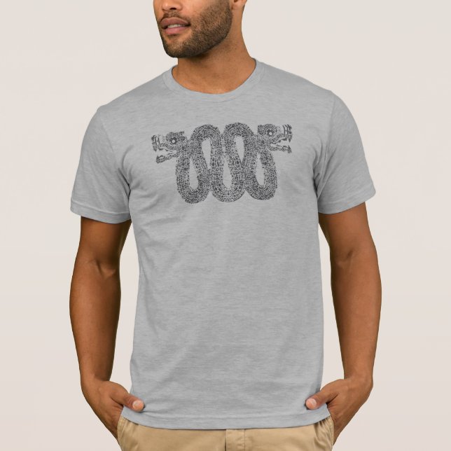 Aztec orm tee shirt (Framsida)
