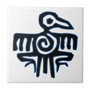 Aztec örn kakelplatta