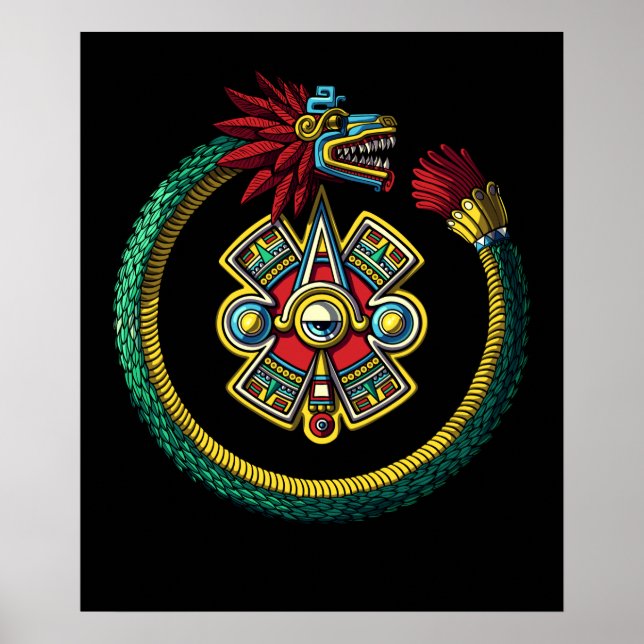 Aztec Ouroboros Poster (Framsidan)