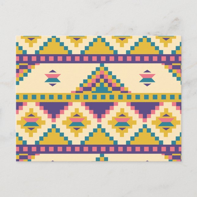 Aztec på Lila Vykort (Framsida)