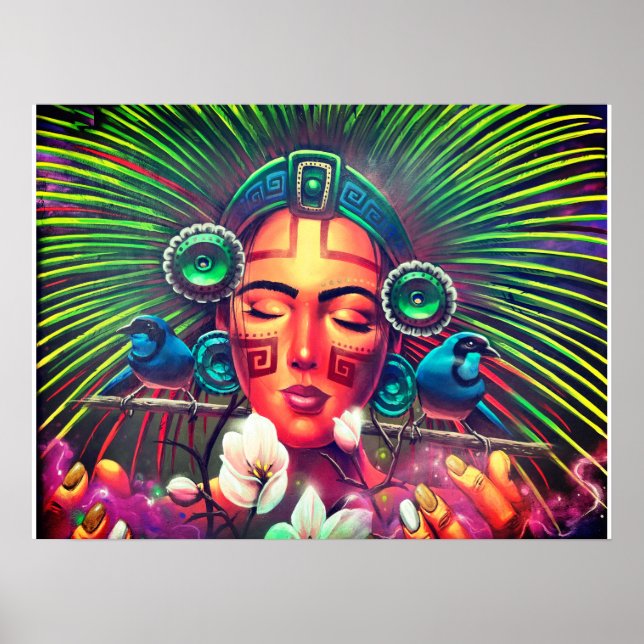 aztec princess poster (Framsidan)