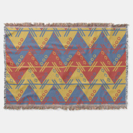 Aztec Print South American Inspired Filt