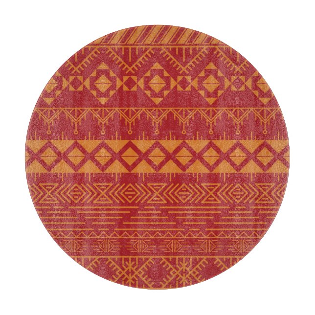 Aztec Retro: Vintage Mönster Design. (Framsidan)