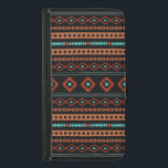 Aztec Rusts Teal Black Mixed Motifs Mönster Plånboksfodral För Samsung Galaxy S5<br><div class="desc">Aztec påverkade mönster i symboler/motiv för rost färg och lätta teal på en svart bakgrundsdesign.</div>