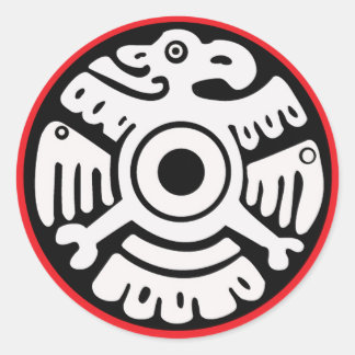 AZTEC SEAL RUNT KLISTERMÄRKE