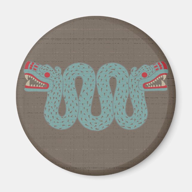 Aztec Serpent Magnet (Framsidan)