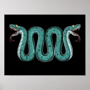 Aztec-server med Dubbla Poster