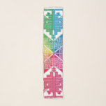 Aztec Sjal<br><div class="desc">Färgstark Aztec-design.</div>