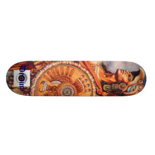 aztec skateboard bräda 21,5 cm