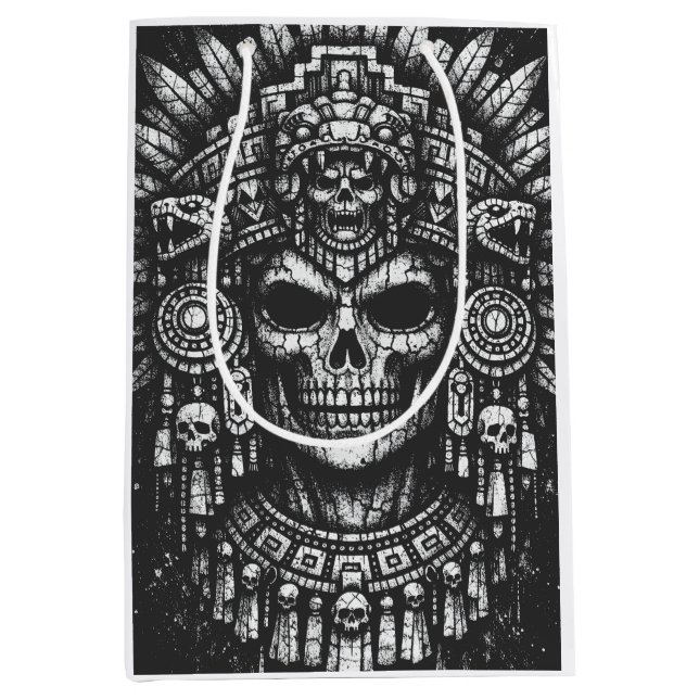 Aztec Skull Headdress av BurnsInHell (Framsidan)