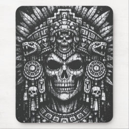 Aztec Skull Headdress av BurnsInHell Musmatta