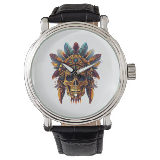 Aztec Skull Relic Armbandsur