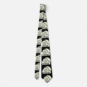 Aztec Skull Tie Slips