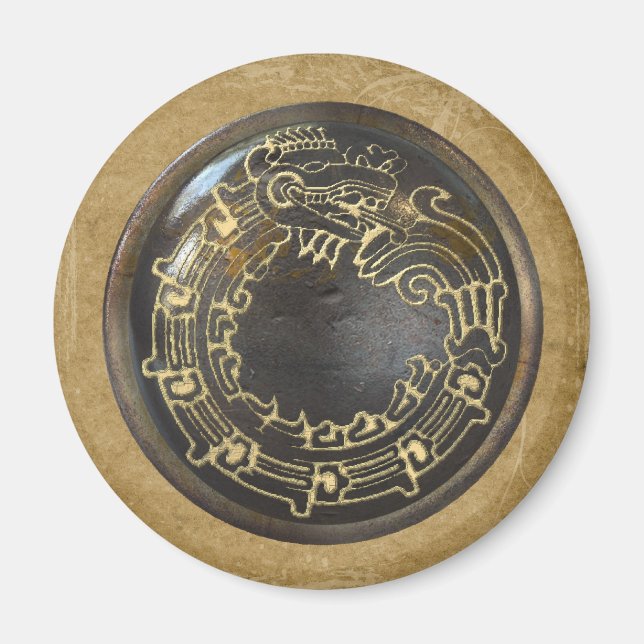 Aztec Snake Magnet (Framsidan)