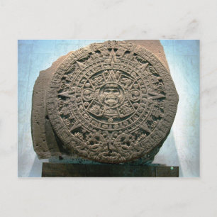 Aztec "Sol endar", Mexico City Vykort