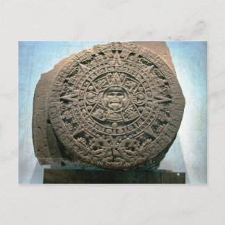 Aztec "Sol endar", Mexico City Vykort