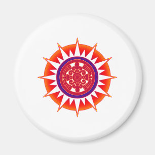 Aztec sol magnet
