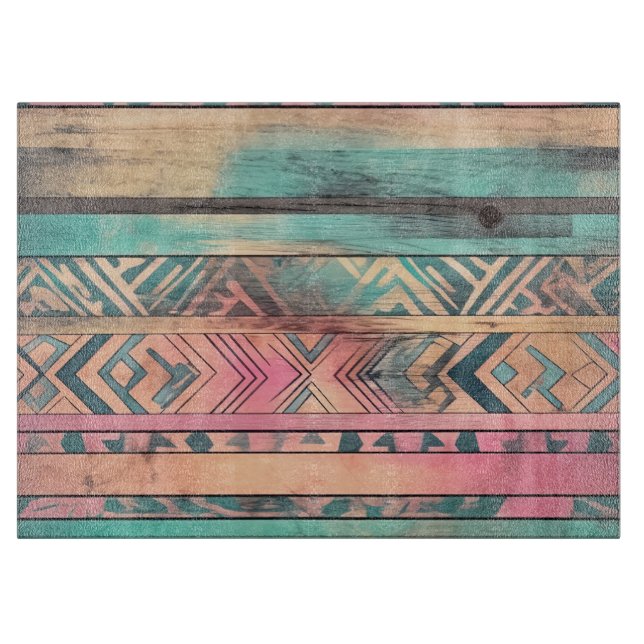 Aztec Southwest Blue and Rosa Tribal (Framsidan)