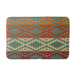 Aztec Southwest Tribal Diamonds Badrumsmatta