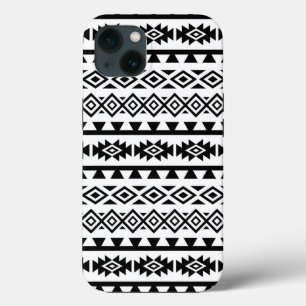 Aztec Stylized Big Mönster II Black on White