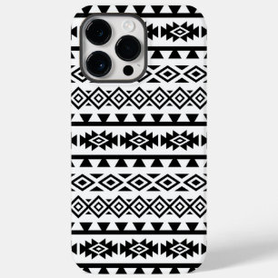 Aztec Stylized Big Mönster II Black on White