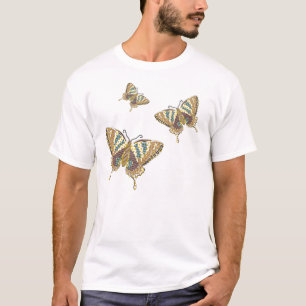 Aztec-svalstjärt-mansskjorta T Shirt