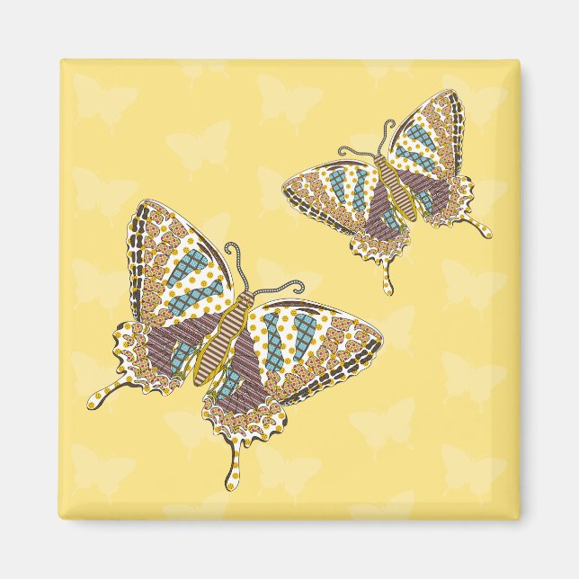 Aztec Swallowtail Magnet (Framsidan)