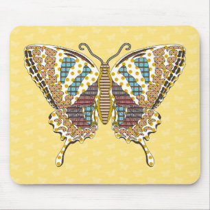 Aztec Swallowtail Mousepad Musmatta